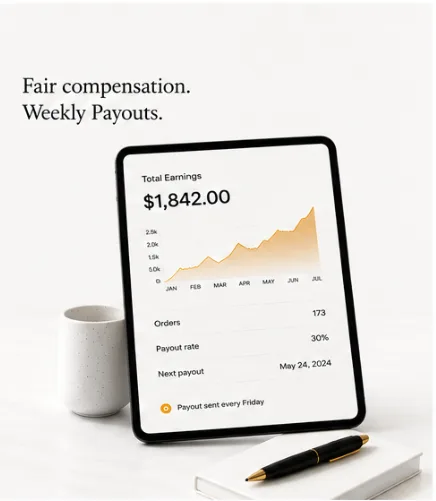 Earn from sales
